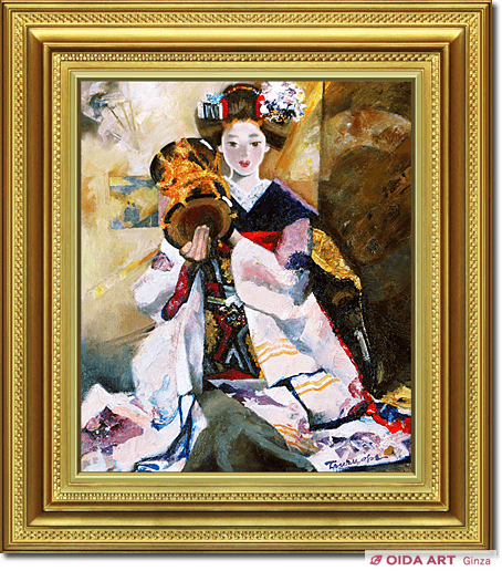 鶴岡義雄 鼓 | 絵画など美術品の販売と買取 | 東京・銀座 おいだ美術