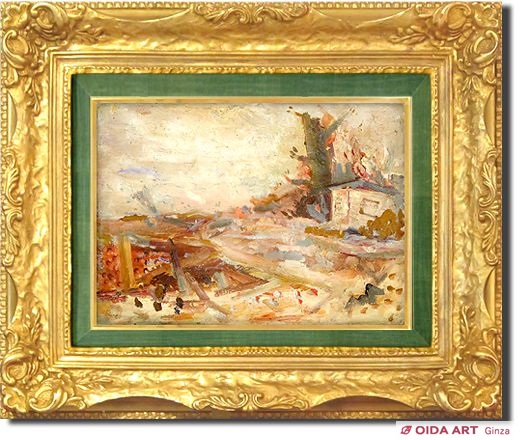 松本竣介 秋のスケッチ | 絵画など美術品の販売と買取 | 東京・銀座