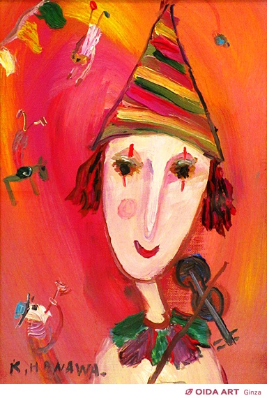 塙賢三 サーカス | 絵画など美術品の販売と買取 | 東京・銀座 おいだ美術