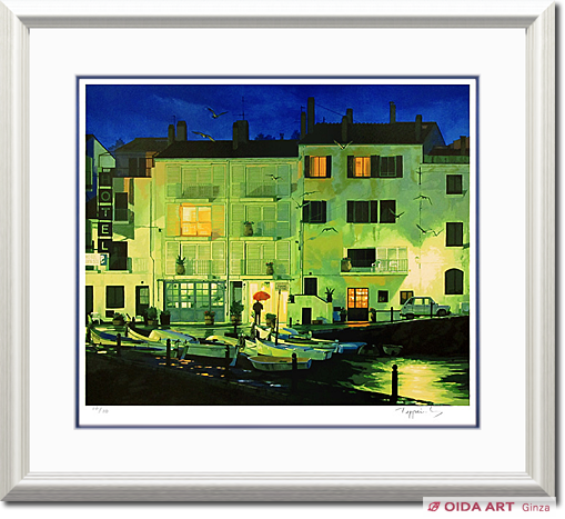 笹倉鉄平 雨上がり | 絵画など美術品の販売と買取 | 東京・銀座 おいだ美術