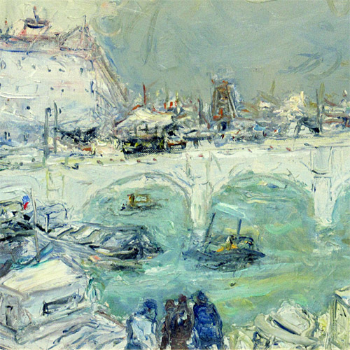 ジャン・フサロ パリ・セーヌ川 | 絵画など美術品の販売と買取 | 東京