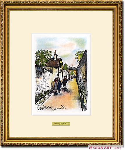 ユトリロ サン・ヴァンサン通り（サン・バンサン通り） | 絵画など美術