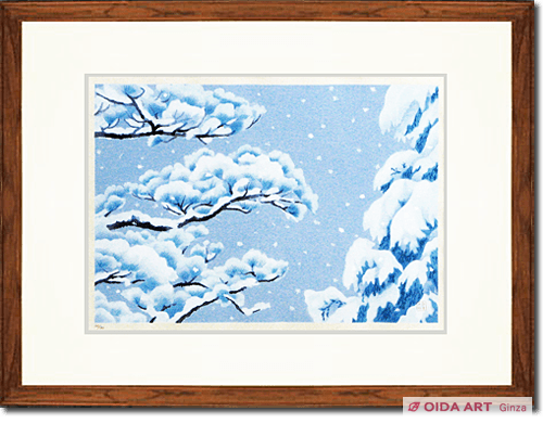 東山魁夷 雪 | 絵画など美術品の販売と買取 | 東京・銀座 おいだ美術