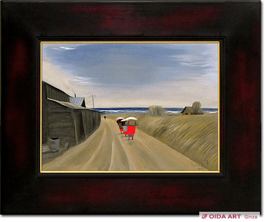 斎藤真一 秋深し 越後瞽女日記 | 絵画など美術品の販売と買取 | 東京