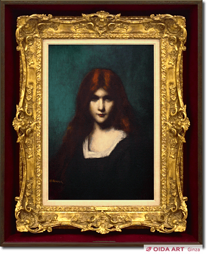 ジャン=ジャック・エンネル 赤毛の少女 | 絵画など美術品の販売と買取