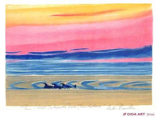 ブラジリエ 夕焼け | 絵画など美術品の販売と買取 | 東京・銀座 おいだ美術