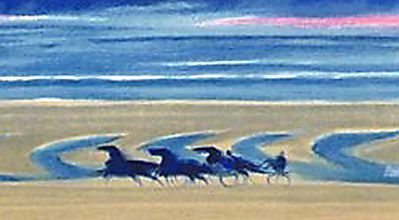 ブラジリエ 夕焼け | 絵画など美術品の販売と買取 | 東京・銀座 おいだ美術