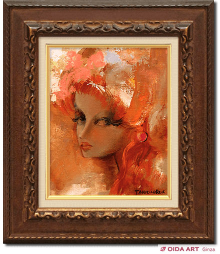 鶴岡義雄 マドモアゼル | 絵画など美術品の販売と買取 | 東京・銀座