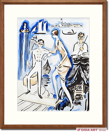 ヴァン・ドンゲン ヴェニス(ベニス)より『ホテル』 | 絵画など美術品の