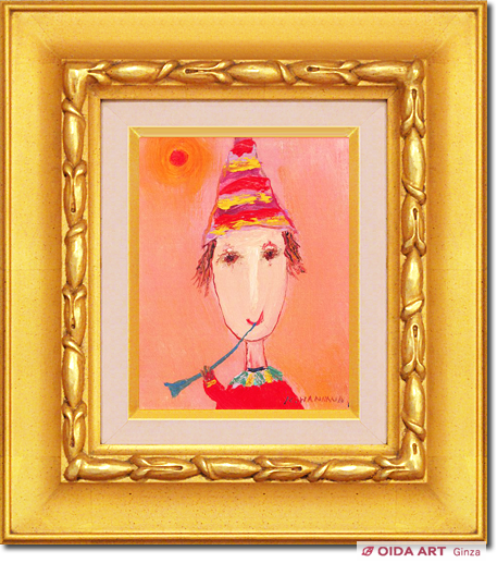 塙賢三 道化 | 絵画など美術品の販売と買取 | 東京・銀座 おいだ美術