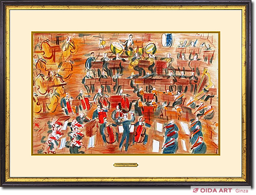 デュフィ オーケストラ：「天使のコンサート」より | 絵画など美術品の