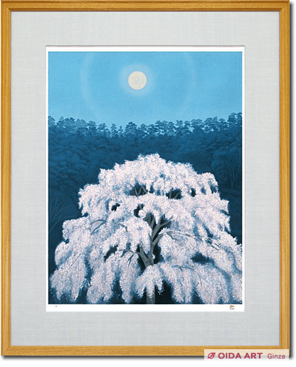 東山魁夷 花明り(#136) | 絵画など美術品の販売と買取 | 東京・銀座