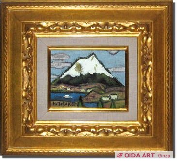 田崎広助 白富士 | 絵画など美術品の販売と買取 | 東京・銀座 おいだ美術