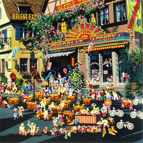 ヒロヤマガタ スイスのチョコレート屋さん | 絵画など美術品の販売と