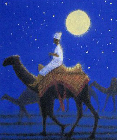 平山郁夫 月光流沙らくだ行 | 絵画など美術品の販売と買取 | 東京