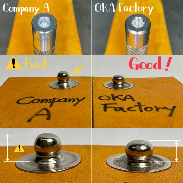 バネホック打 (小)｜製品紹介｜レザー工具、レザークラフト用工具の