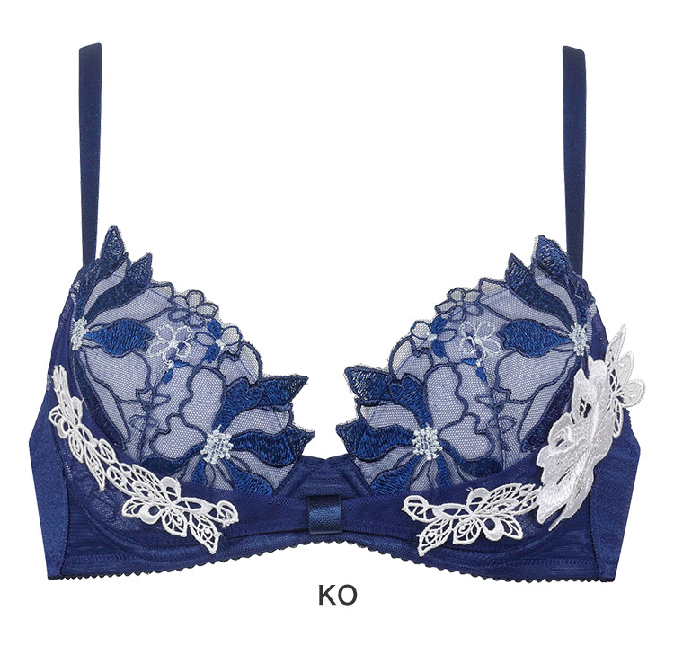 BTJ796｜ワコール サルート 96G ブラジャー単品 リボンブラ CDEFG