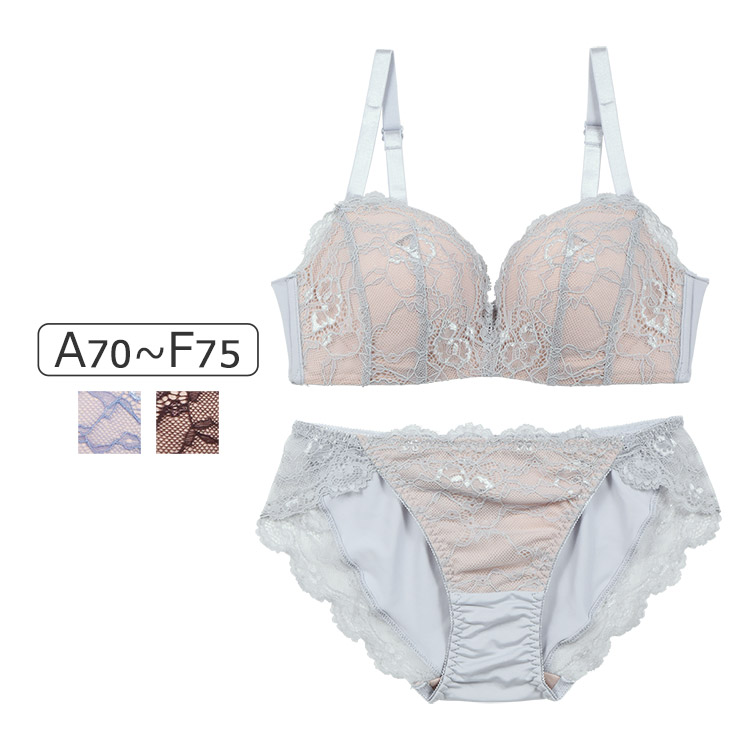 327100B｜COCO Linge シックエフォートレス ブラセット 脇高 ABCDEF