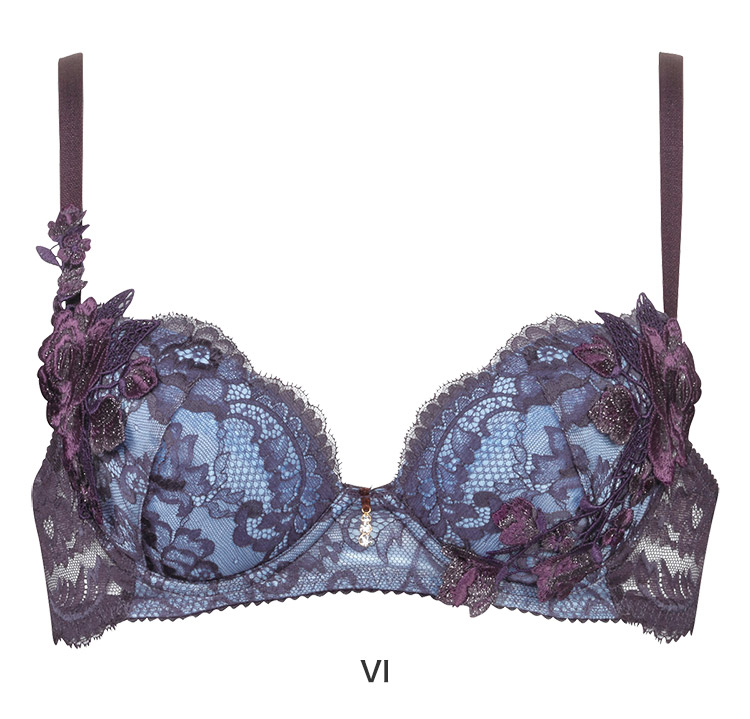 BTJ410｜ワコール サルート 10G P-upタイプ ブラジャー単品 全5色 B-G