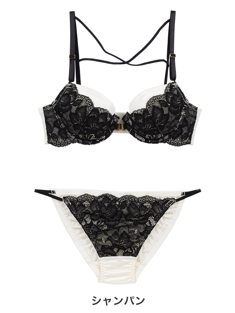 337880｜COCO Linge サテンアトラクティブコード ブラセット ABCDEF