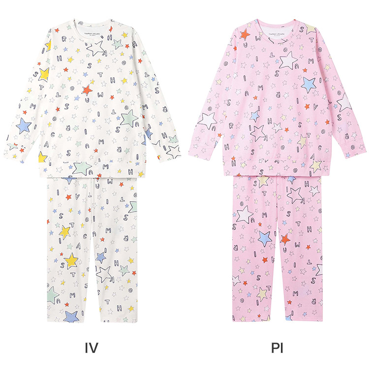 UDX558｜ワコール ツモリチサト スリープ パジャマ 上下セット 10分丈