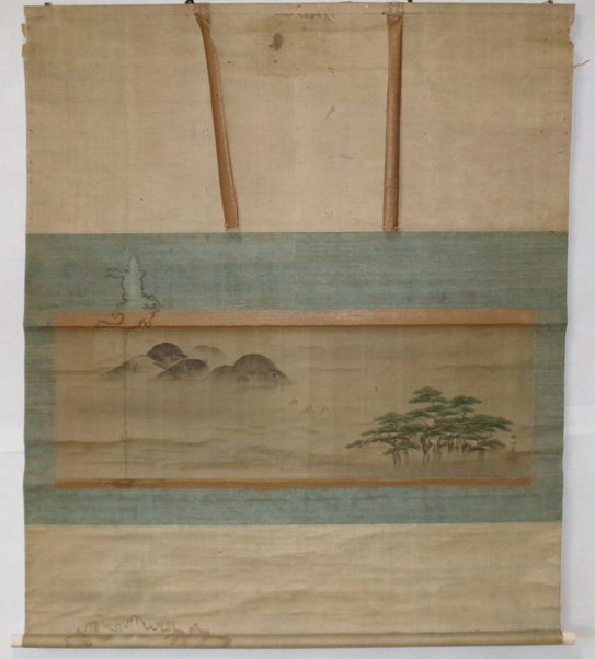 古画 掛け軸修理例