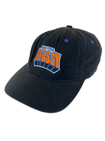STUSSY キャップ 90s NEW YORK キャップ ネイビー｜商品番号