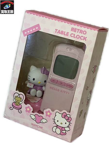 サンリオ レトロ テーブルクロック ハローキティ 韓国限定 開封品