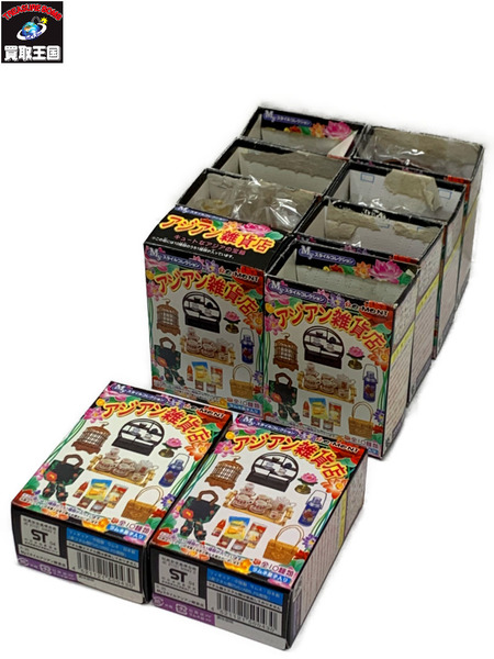 リーメント ぷちサンプルシリーズ アジアン雑貨店 10種セット 外箱開封