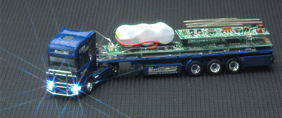 ラジコンRCミニトレーラー デスクランナー2000 ラジコンカートラック