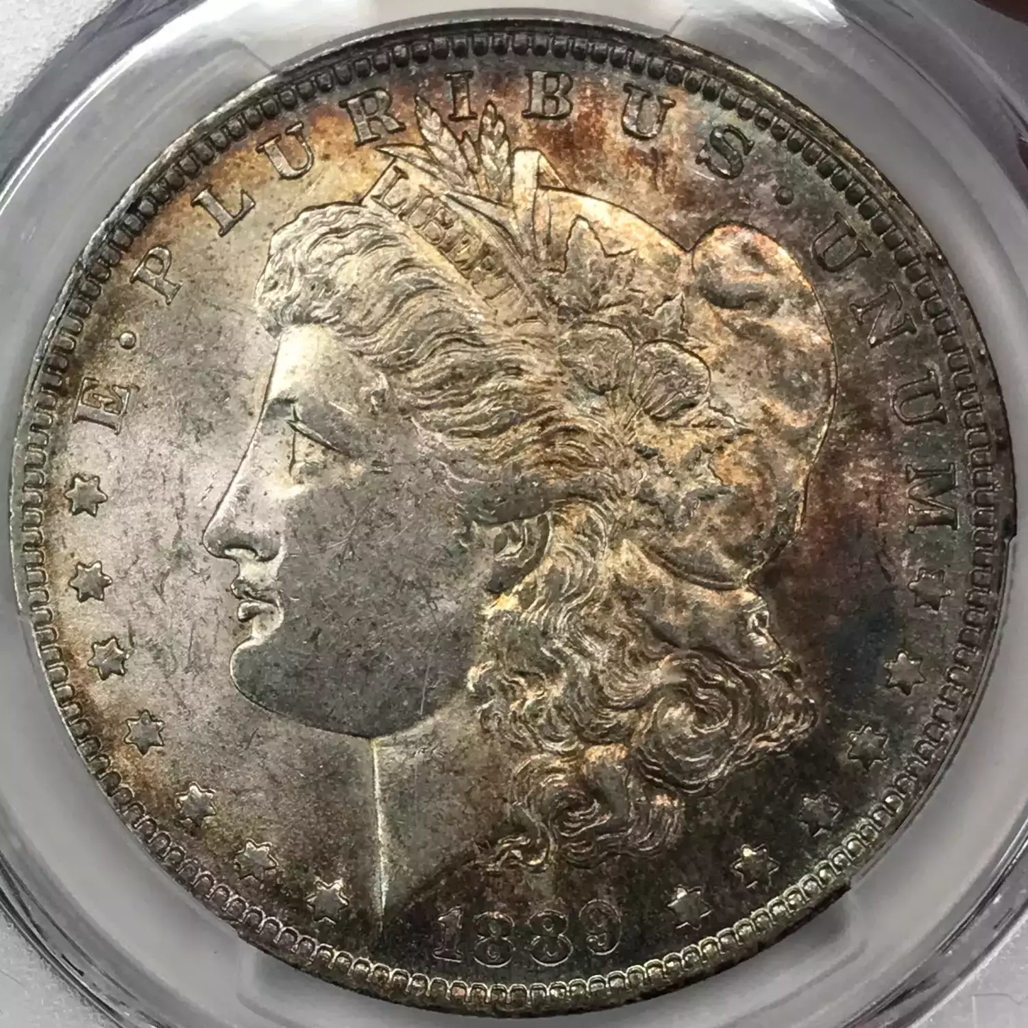 1889-O Morgan Silver Dollar PCGS Genuine - AU Details (91