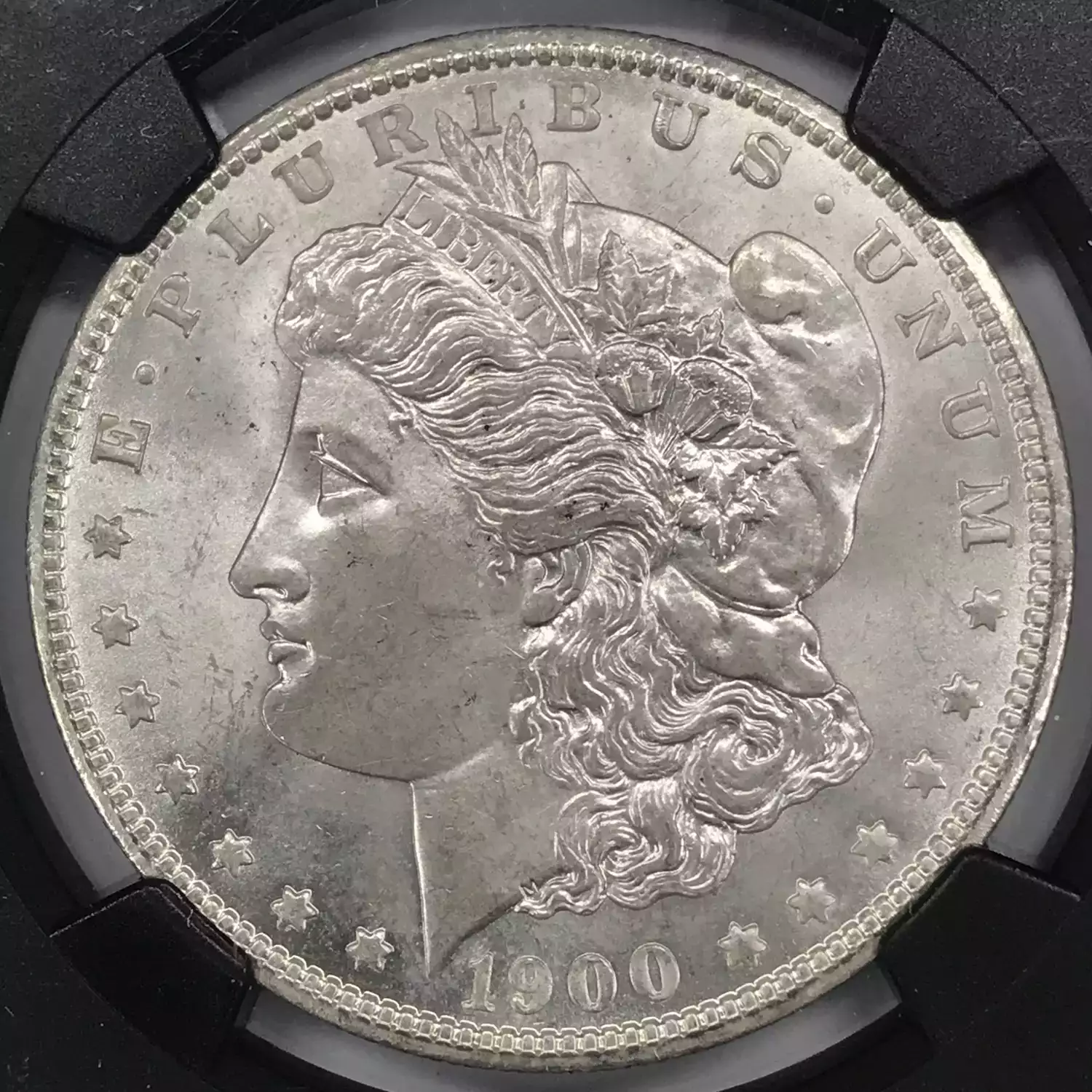 1900-O Morgan Silver Dollar NGC MS-63 Original Bag Fragment Series