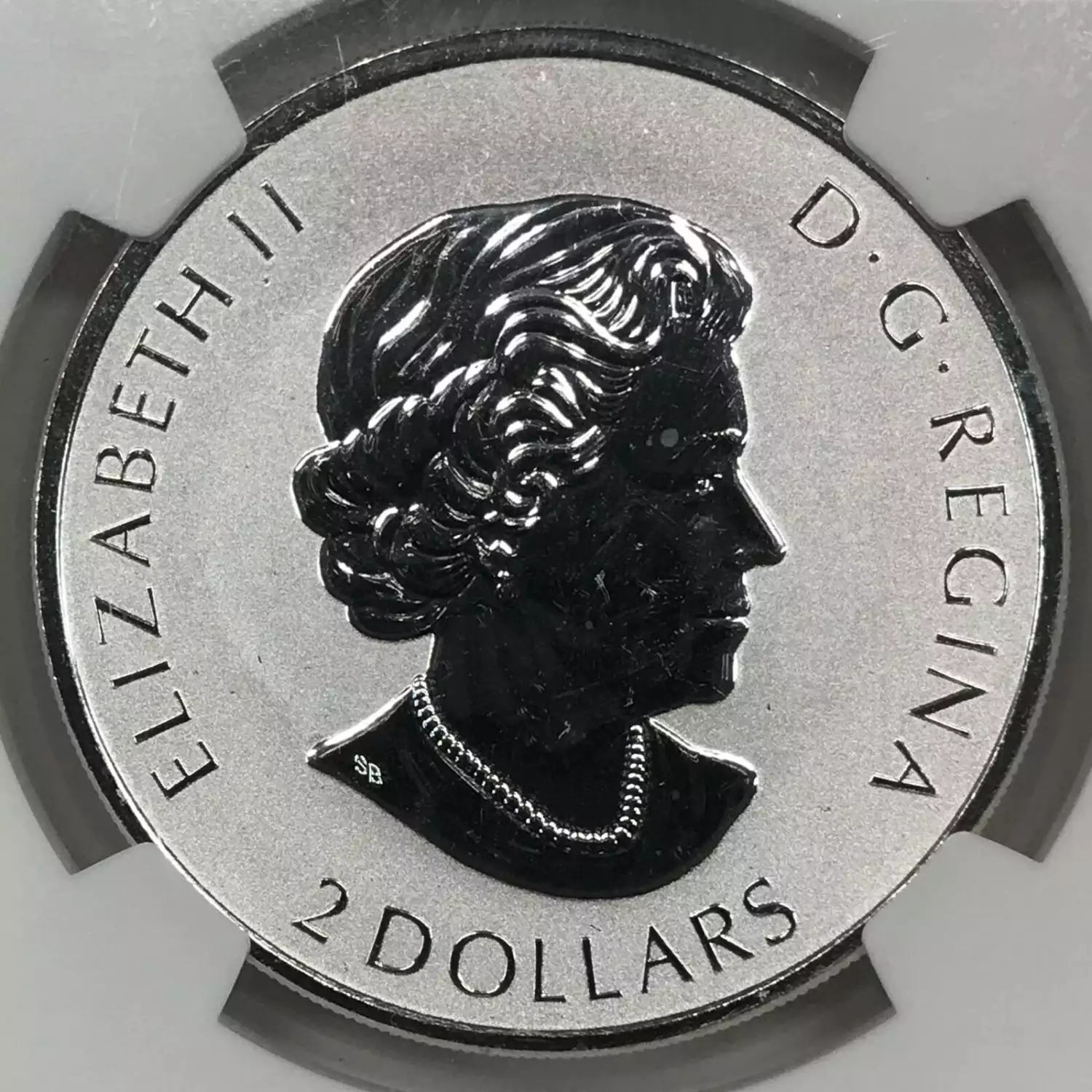 2018 Canada ~3/4 oz Silver $2 NGC PF-69 Wolverine Rev Pf Mint Box