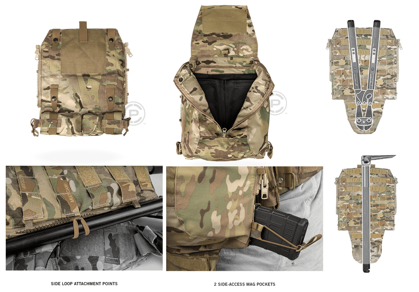 Crye Precision Pack Zip-On Panel 2.0 - Operationally Proven Tactical