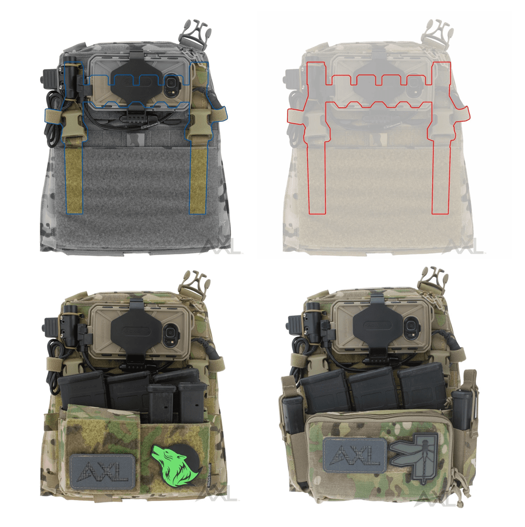 AXL Advanced Adaptive Vest Placard (AVP) for Crye AVS