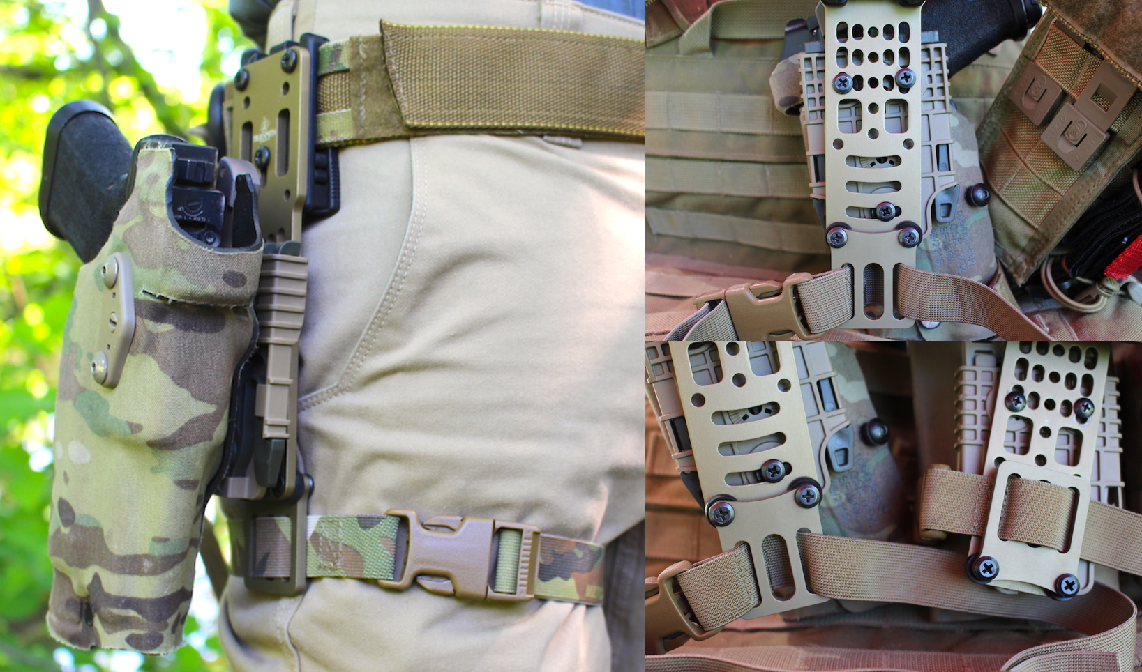 True North Concepts MHA Leg Strap Kit - Operationally Proven Tactical