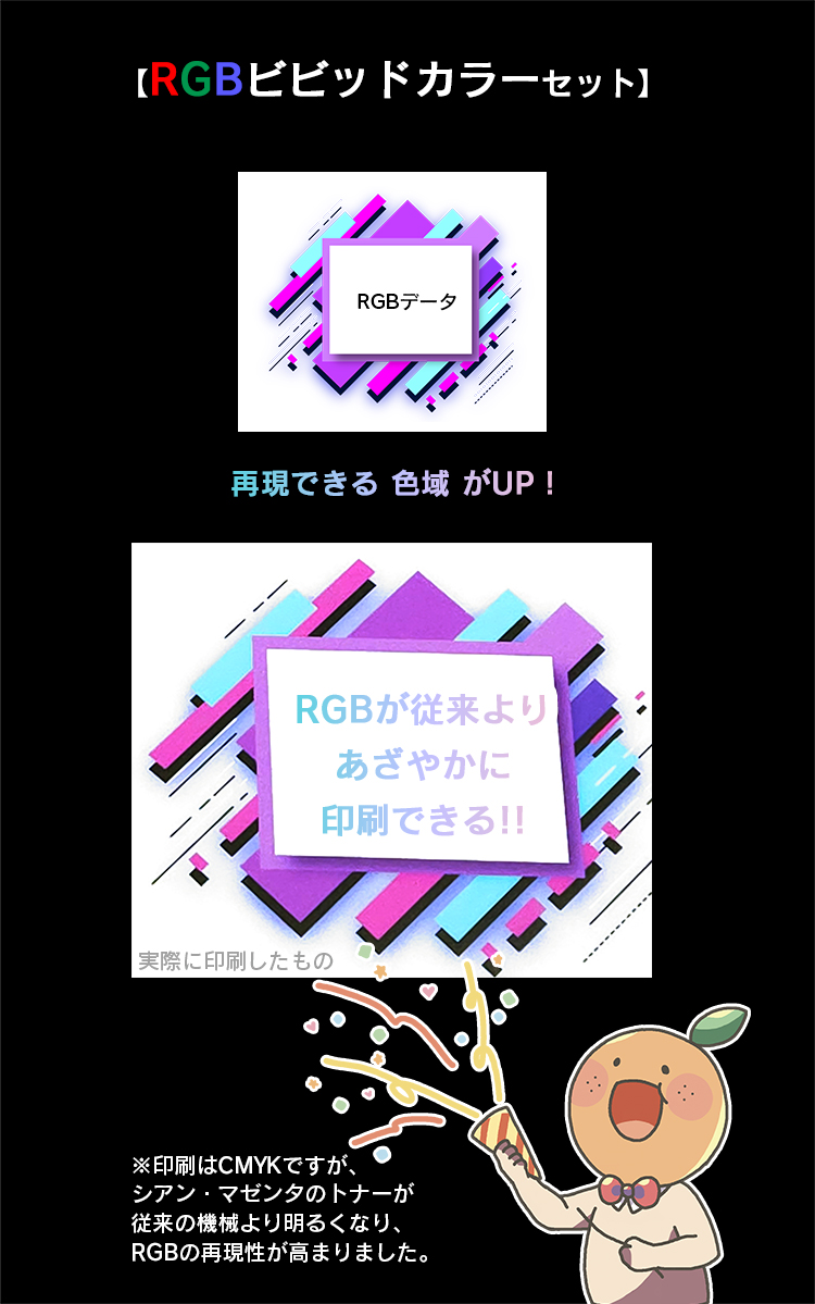 RGBビビッドカラーPPセット（本文モノクロ） | 冊子印刷 | 同人誌印刷
