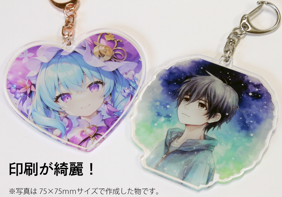 アクリルキーホルダーがスマホでも簡単に作成きる【アクキー】 | Orbiter