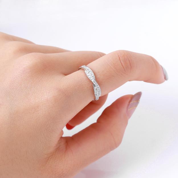 K18/Pt「モーダ」リング｜【オレフィーチェ】Orefice