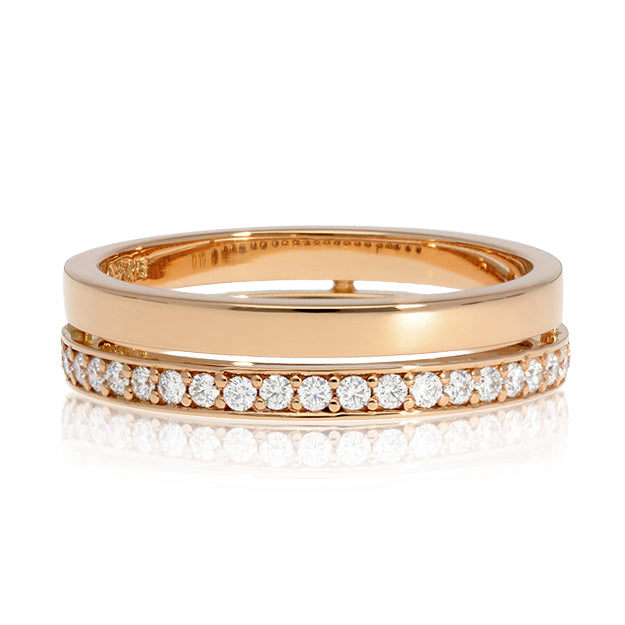 K18/Pt「グランツダイヤ」リング｜【オレフィーチェ】Orefice