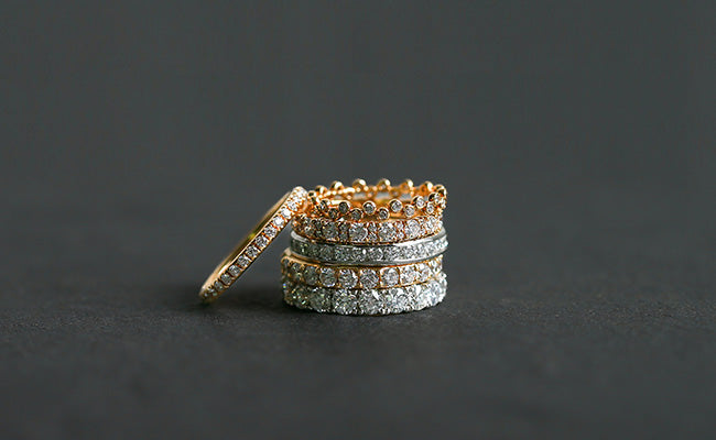 K18/Pt「3連トニア」リング ー イエローゴールド｜【オレフィーチェ