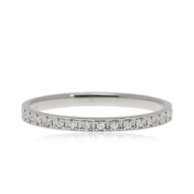 K18/Pt「スタンツァ」リング｜【オレフィーチェ】Orefice