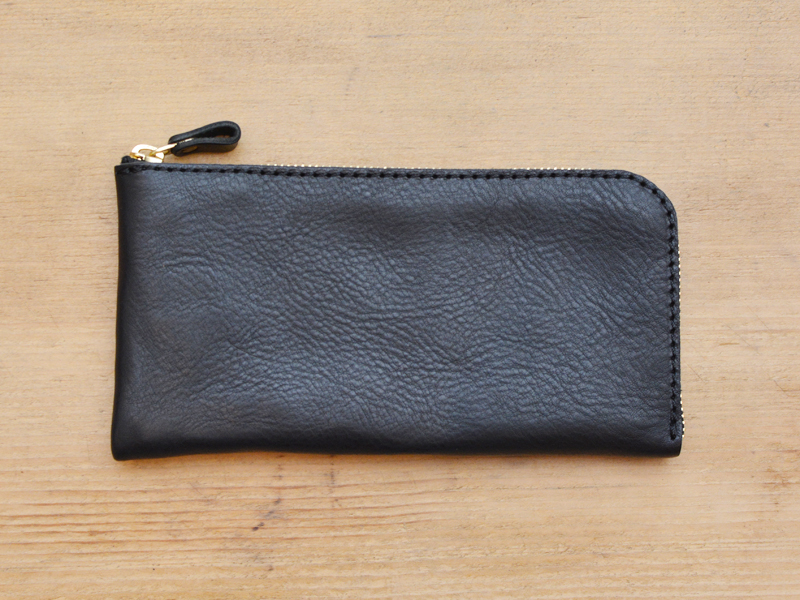 通帳が收まる薄くフラットなL字ファスナー長財布 | Organ＜オルガン＞