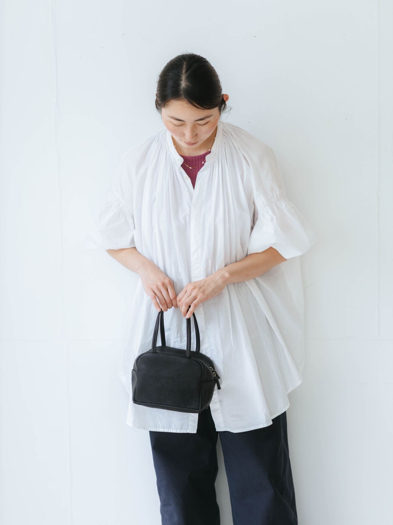 a（アー）ボストンバッグ／S｜バッグ｜オルネ ド フォイユ公式