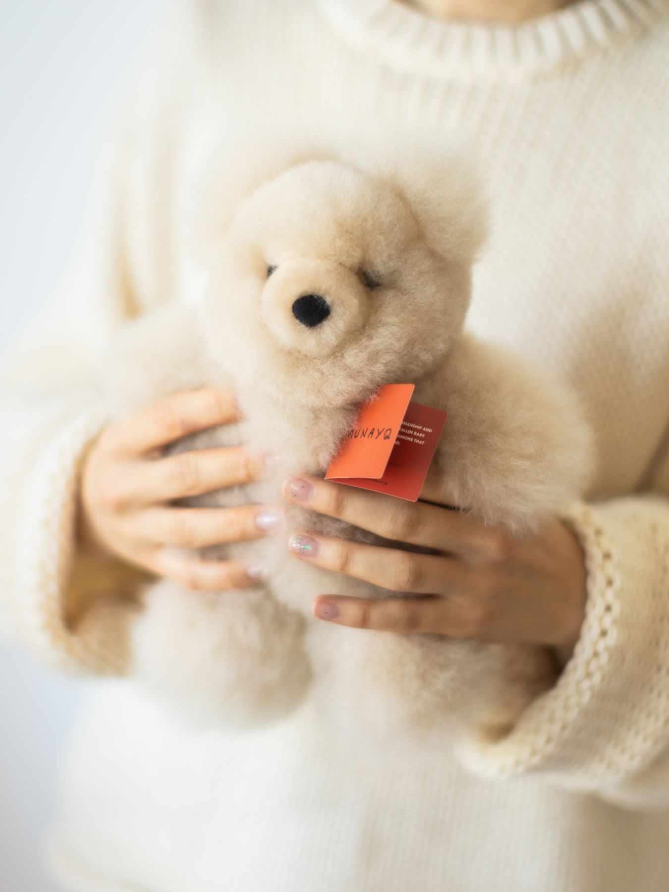 MUNAYQ ベビーアルパカ テディベア｜オブジェ・ぬいぐるみ｜オルネ ド