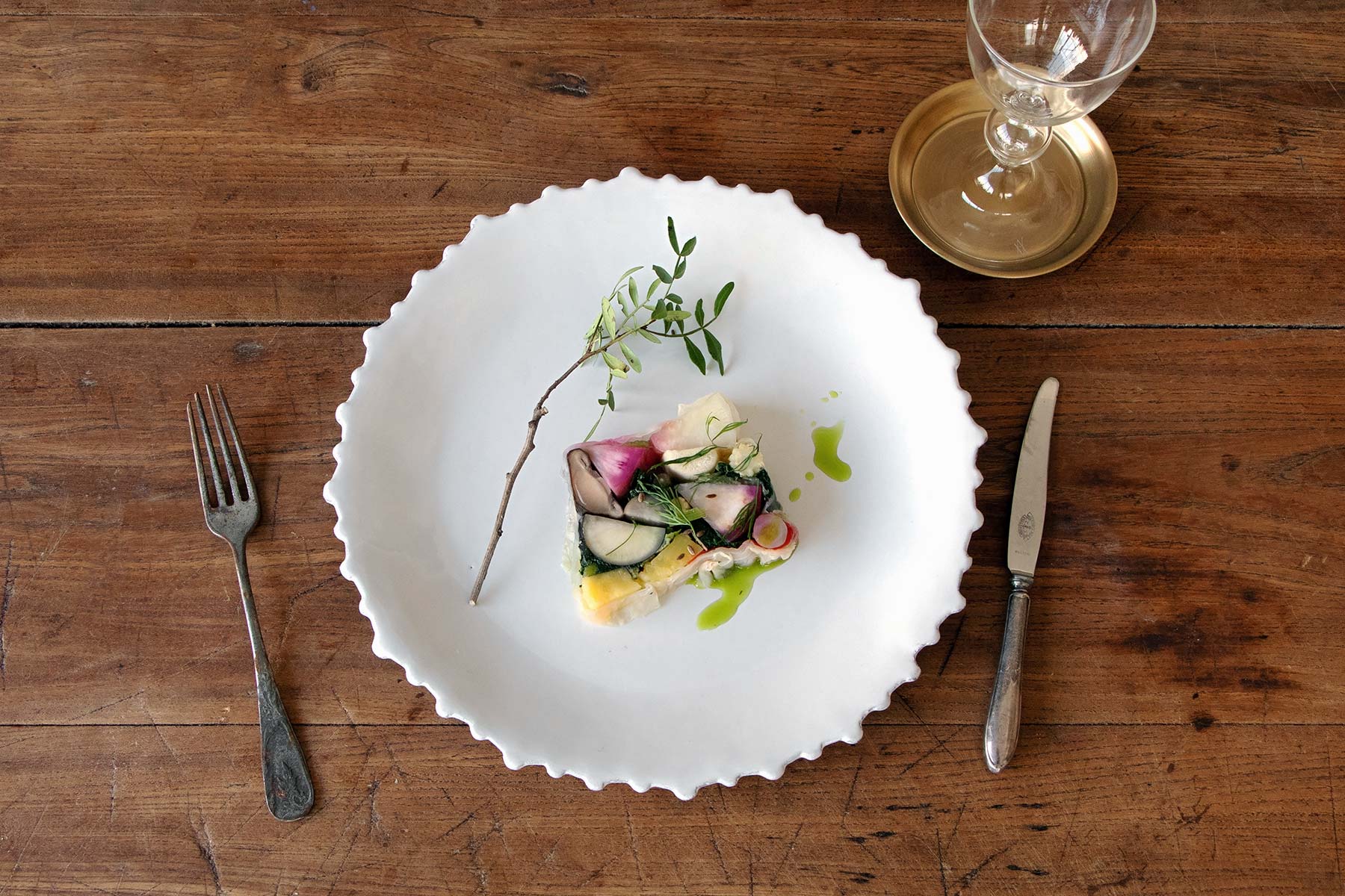 Astier de Villatte Riviere ／プレート｜皿・器｜オルネ ド フォイユ