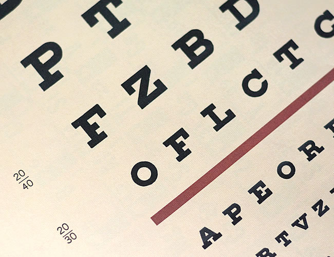 Cavallini & Co. ポスター アイチャート ナチュラルインテリア 生活