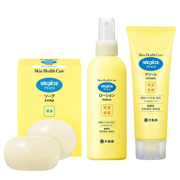 アトピコSHC 3点セット | 大島椿公式オンラインショップ