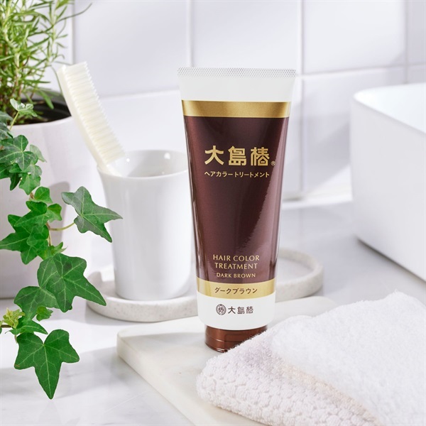 ヘアカラートリートメント ダークブラウン | 大島椿公式オンラインショップ
