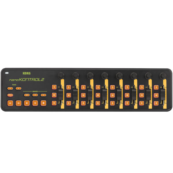 KORGのMIDIコントローラー、nanoKONTROL2 ORGR のご紹介です。